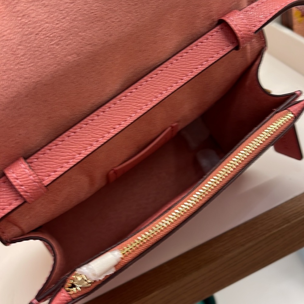 Coach Mini Brynn Crossbody Gold / Taffy - Picture 13 of 16